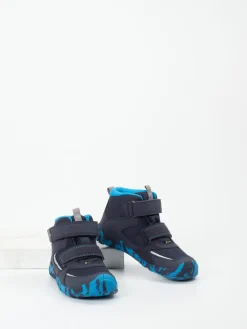 Kinder Superfit – Outdoor-Boots aus Synthetik dunkel