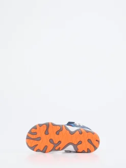 Kinder Superfit – Outdoor-Sandale aus Veloursleder Jeans