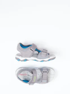 Kinder Superfit – Outdoorsandalen aus Veloursleder