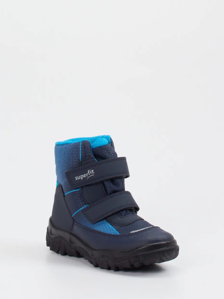 Kinder Superfit – Winterboots aus Synthetik Dunkel