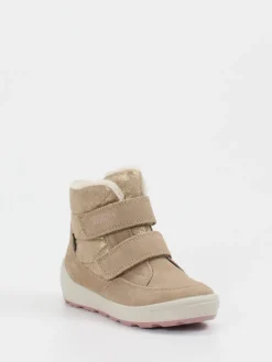 Kinder Superfit – Winterboots aus Veloursleder beige