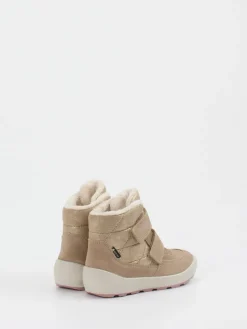 Kinder Superfit – Winterboots aus Veloursleder beige