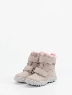 Kinder Superfit – Winterstiefel aus Synthetik in Beigegrau