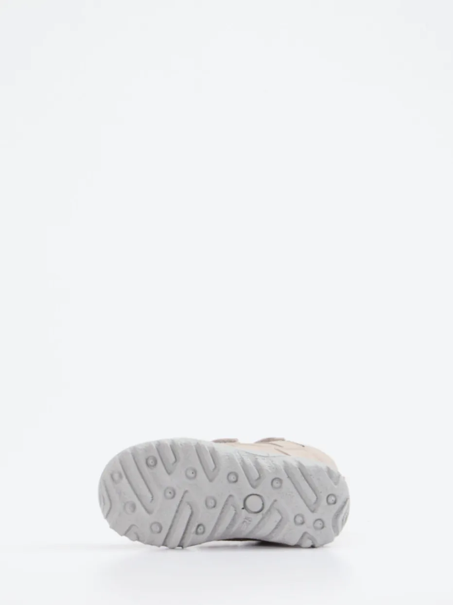 Kinder Superfit – Winterstiefel aus Synthetik in Beigegrau