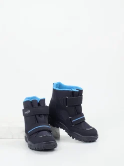 Kinder Superfit – Winterstiefel aus Synthetik Dunkel
