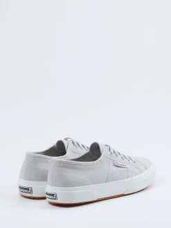 Damen Superga – Canvas-Sneaker aus Baumwolltextil hell