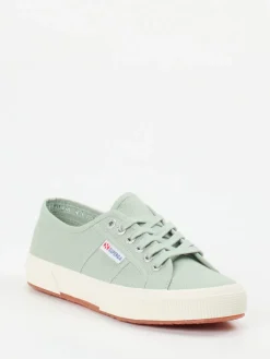 Damen Superga – Canvas-Sneaker aus Textil in Salbei