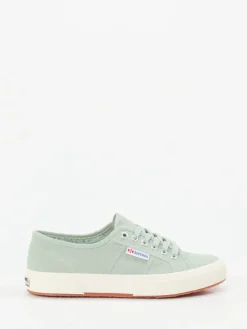 Damen Superga – Canvas-Sneaker aus Textil in Salbei