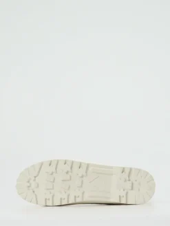 Damen Superga – Schnürboots aus Filztextil Hell