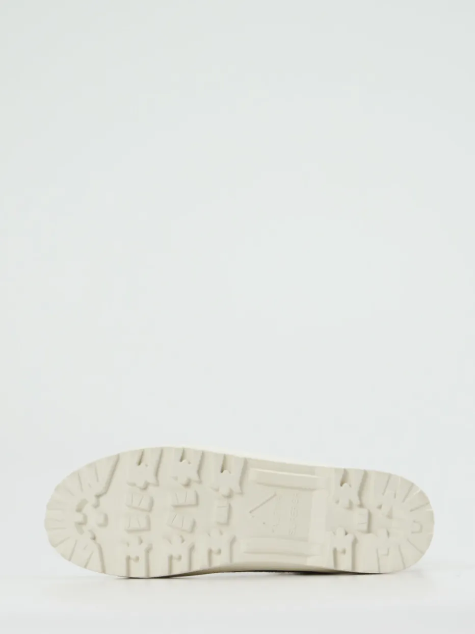 Damen Superga – Schnürboots aus Filztextil Hell