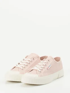 Damen Superga – Sneaker aus Baumwolltextil in Alt