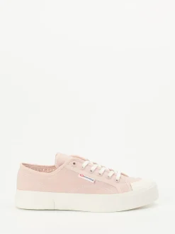 Damen Superga – Sneaker aus Baumwolltextil in Alt