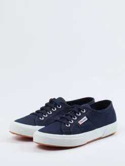 Damen Superga – Sneaker aus Canvas in Dunkel