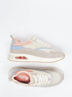 – Chunky Sneaker aus Nubukleder beige*THE HOFF BRAND Discount