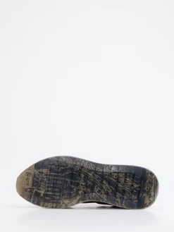 Herren THE HOFF BRAND – Retro-Runners München aus Textil und Veloursleder