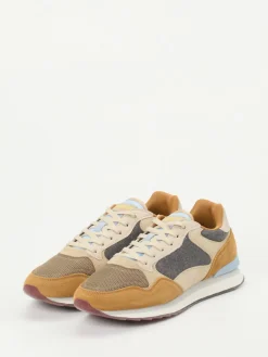 Herren THE HOFF BRAND – Retro-Sneaker aus Veloursleder Beige