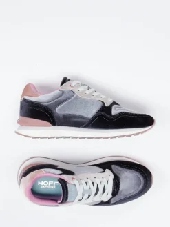 Damen THE HOFF BRAND – Retro-Sneaker aus Veloursleder