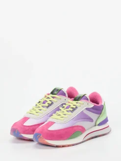 Damen THE HOFF BRAND – Retro-Sneaker aus Veloursleder color