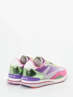 Damen THE HOFF BRAND – Retro-Sneaker aus Veloursleder color