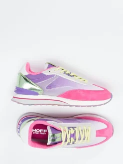Damen THE HOFF BRAND – Retro-Sneaker aus Veloursleder color