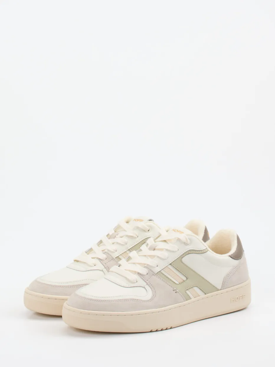 – Retro-Sneaker aus Leder cremeweiß*THE HOFF BRAND Online