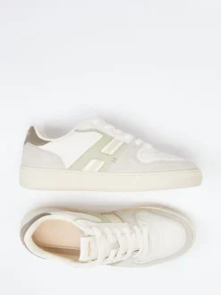 – Retro-Sneaker aus Leder cremeweiß*THE HOFF BRAND Online