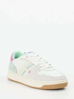 Damen THE HOFF BRAND – Retro-Sneaker aus Kalbleder Offwhite