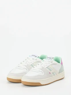 Damen THE HOFF BRAND – Retro-Sneaker aus Kalbleder Offwhite