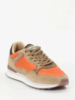 – Sneaker aus Textil und Veloursleder Orange*THE HOFF BRAND Sale