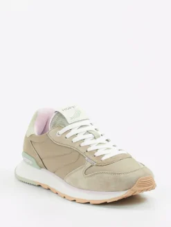 Damen THE HOFF BRAND – Sneaker aus Veloursleder und Textil Pastell