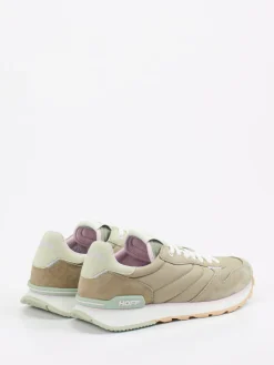 Damen THE HOFF BRAND – Sneaker aus Veloursleder und Textil Pastell