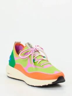 Damen THE HOFF BRAND – Sneaker aus Textil in Neontönen