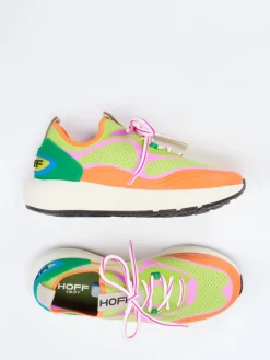 Damen THE HOFF BRAND – Sneaker aus Textil in Neontönen