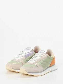 – Sneaker aus Veloursleder Salbeigrün*THE HOFF BRAND Sale