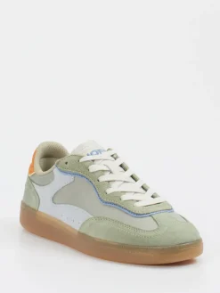 Damen THE HOFF BRAND – Sneaker aus Veloursleder in Salbei