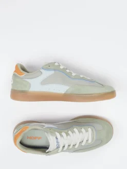 Damen THE HOFF BRAND – Sneaker aus Veloursleder in Salbei