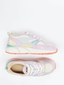 Damen THE HOFF BRAND – Sneaker aus Veloursleder in Pastell