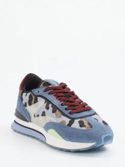 Damen THE HOFF BRAND – Sneaker aus Veloursleder gemustert