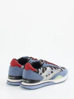 Damen THE HOFF BRAND – Sneaker aus Veloursleder gemustert