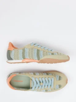 Damen THE HOFF BRAND – Sneaker aus Textil und Veloursleder