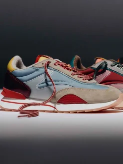 – Sneaker aus Veloursleder in color*THE HOFF BRAND Outlet