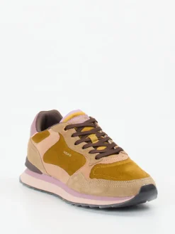 – Sneaker aus Veloursleder und Textil Senfgelb*THE HOFF BRAND Outlet