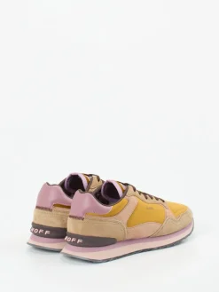 – Sneaker aus Veloursleder und Textil Senfgelb*THE HOFF BRAND Outlet