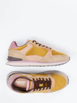 – Sneaker aus Veloursleder und Textil Senfgelb*THE HOFF BRAND Outlet