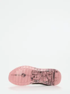 Damen THE HOFF BRAND – Sneaker aus Velour/Textil in Pastell