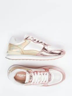 – Sneaker aus Metallicleder Cremeweiß*THE HOFF BRAND Best