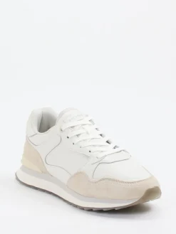 Damen THE HOFF BRAND – Sneaker aus Lamm- und Veloursleder Offwhite