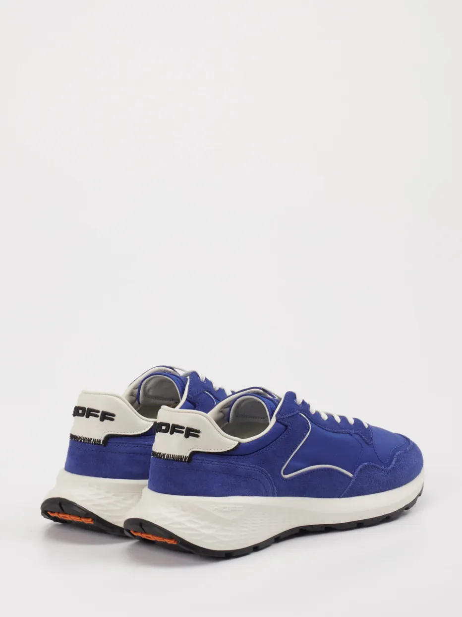 – Sneaker aus Velour/Textil Kobalt*THE HOFF BRAND Discount