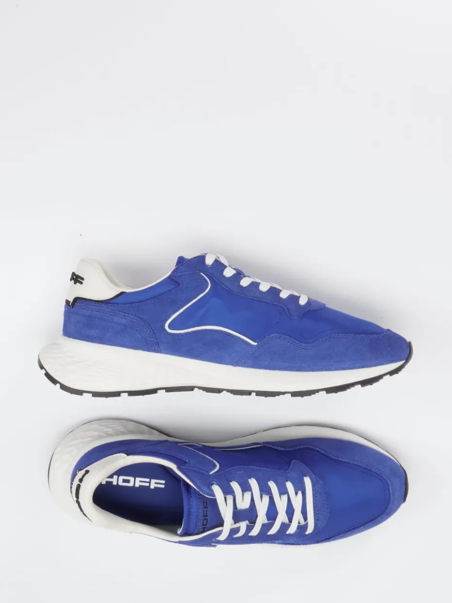 – Sneaker aus Velour/Textil Kobalt*THE HOFF BRAND Discount