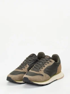 – Sneaker aus Veloursleder Dunkeloliv*THE HOFF BRAND Outlet